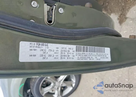 2016 Dodge Journey Crossroad z USA, uszkodzony, nr VIN 3C4PDCGG7GT195339